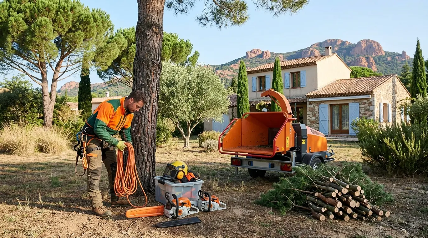Élagueur professionnel à Roquebrune-sur-Argens et alentours